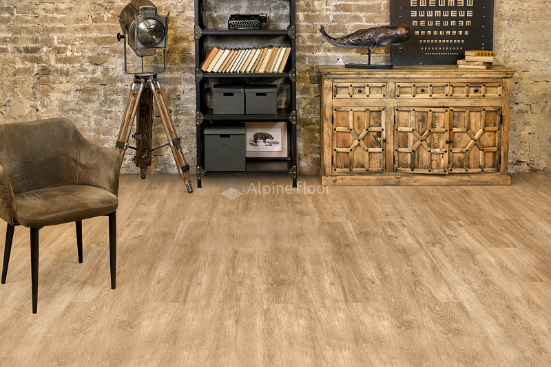 Кварцвинил Alpine Floor Гранд Секвойя 3,5 мм (Grand Sequoia Light) Eco 11-501 Камфора