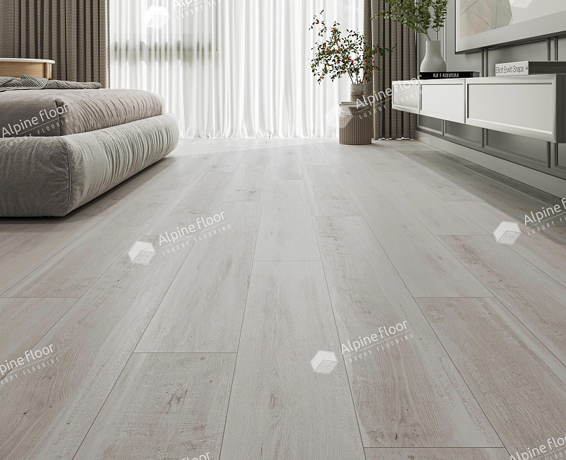 Кварцвинил Alpine Floor Classic Еco 182-8 Дуб Выбеленный